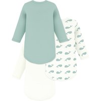 Petit Bateau 3er-Pack Bodys langarm Wale