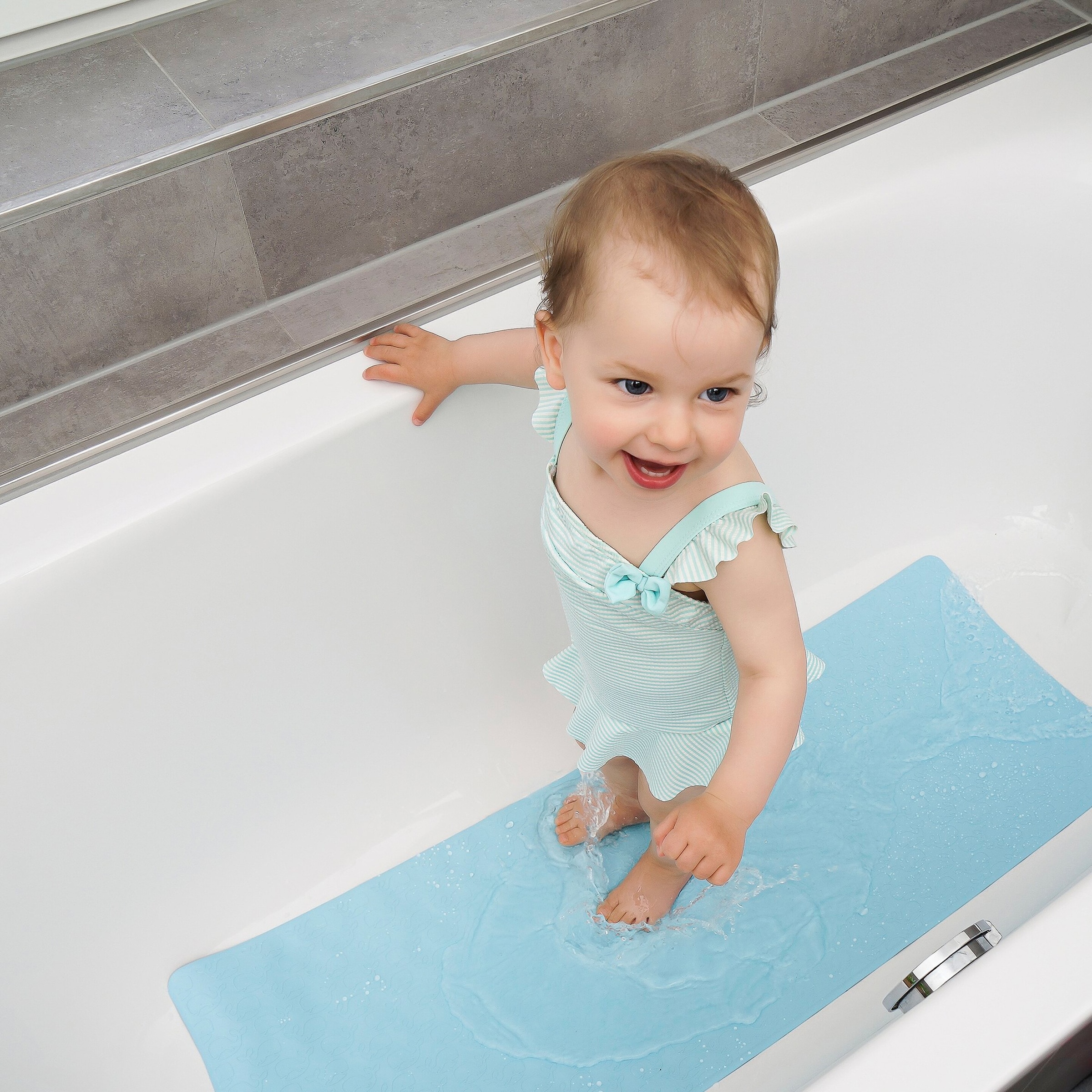 Reer Badewannenmatte XL aus Naturkautschuk MyHappyBath Mat