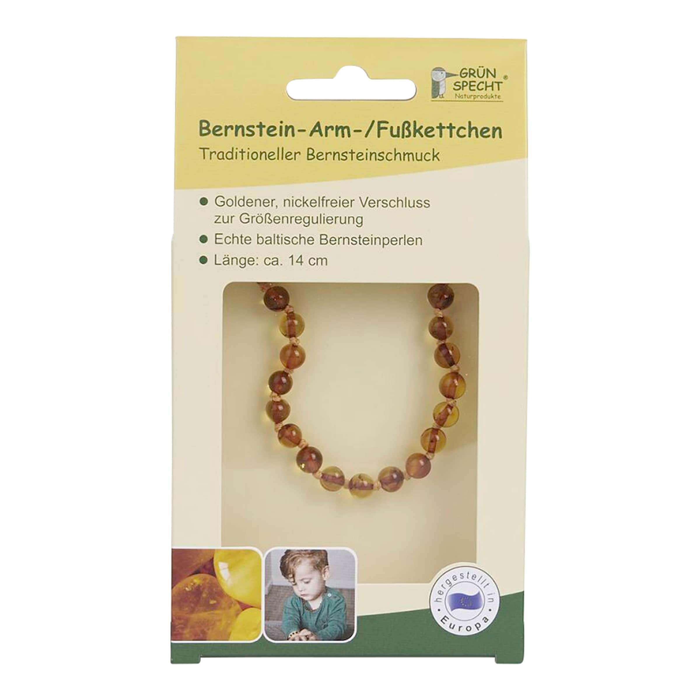 Grünspecht Bernsteinkette