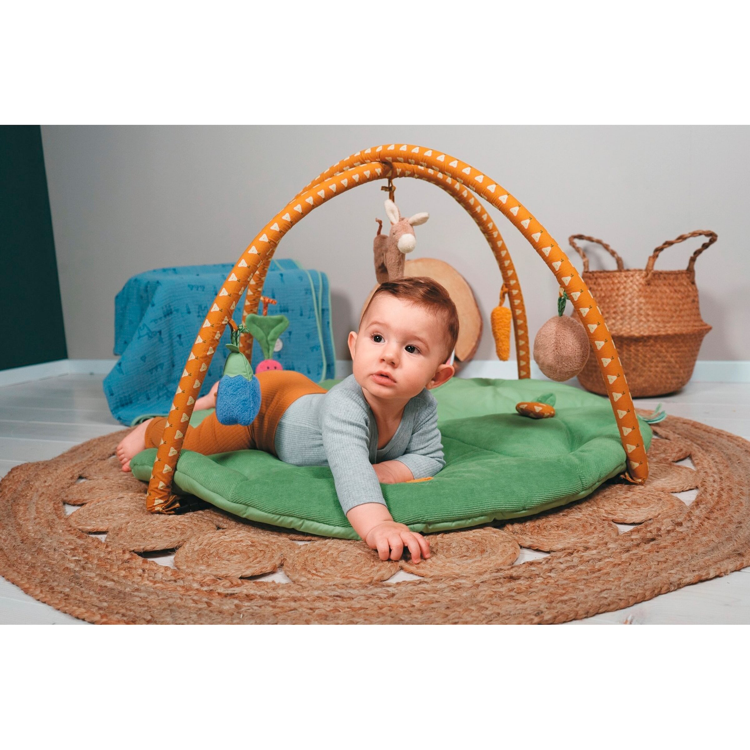 Sterntaler Spielbogen mit Decke rund Esel Emmilius