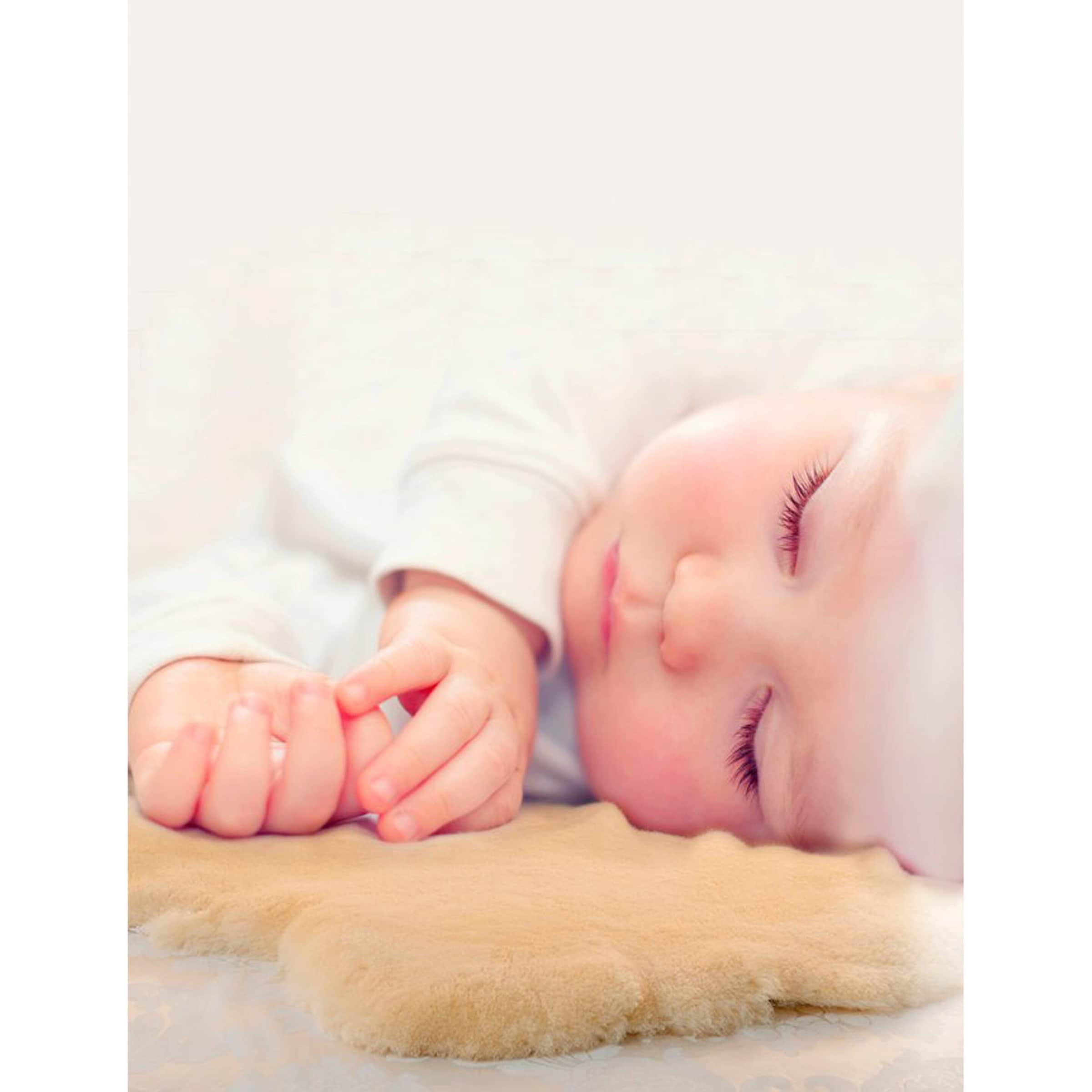 Werner Christ Baby Lammfell Babysweet natur +/- 65 cm natur