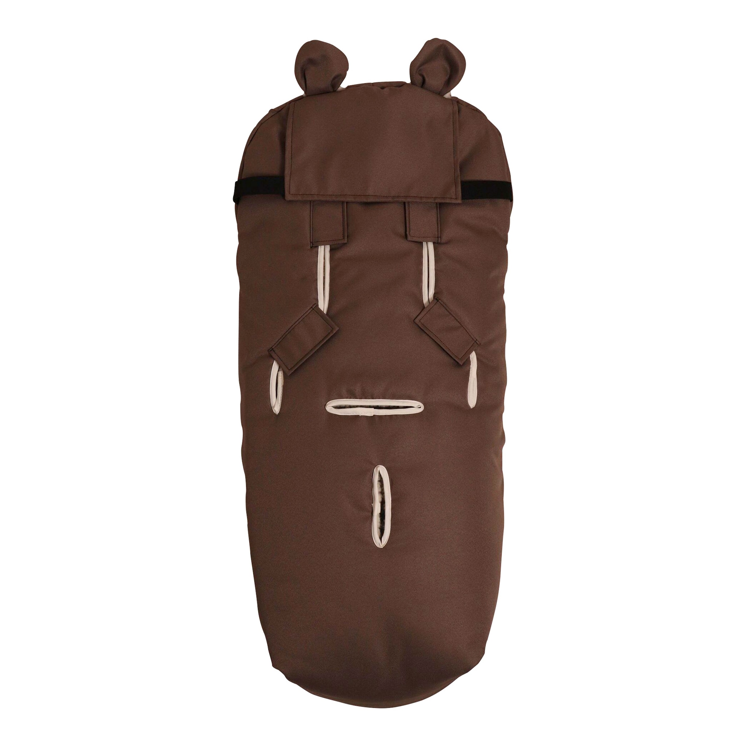 Kaiser Winterfußsack XL EARS WOOL grün