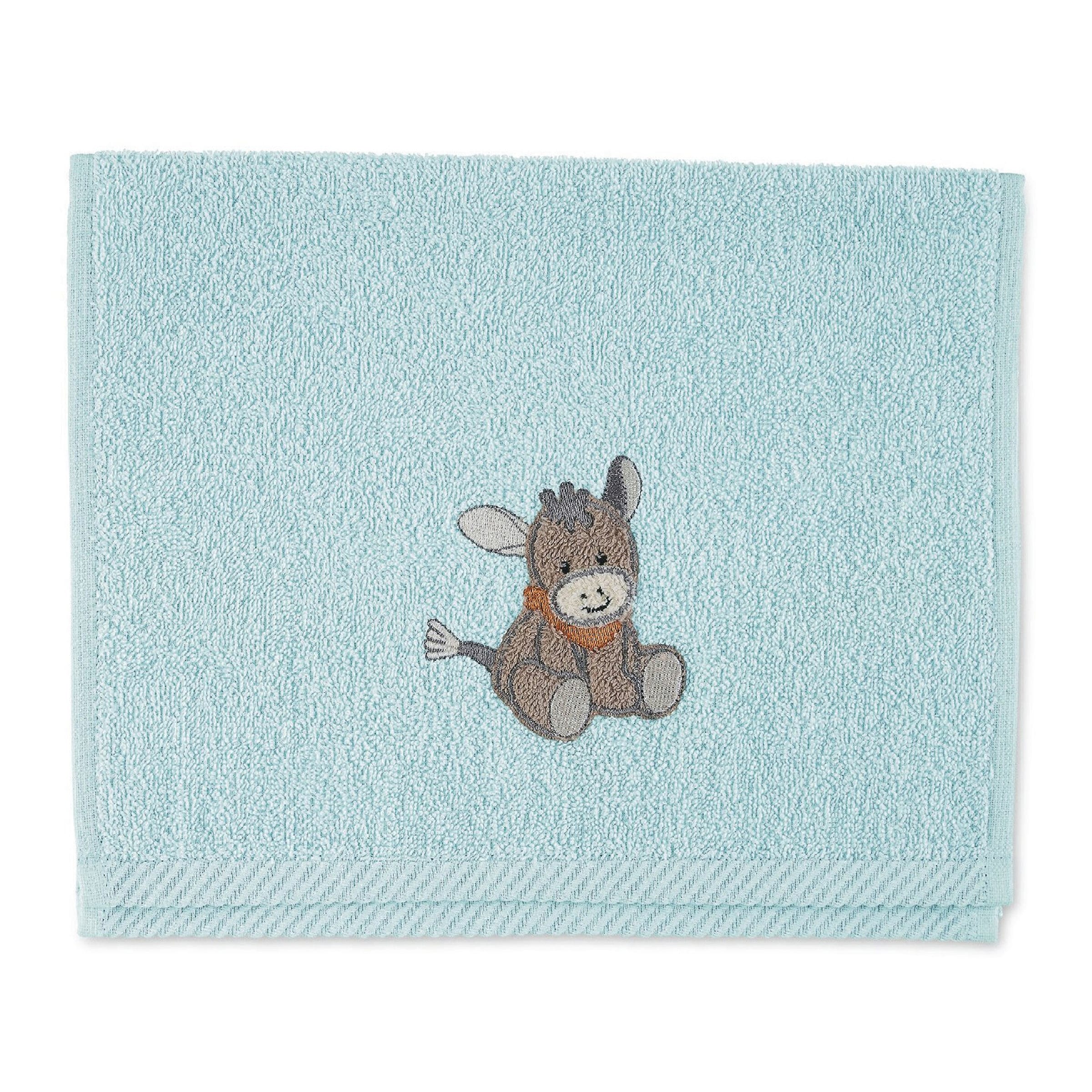 Sterntaler Kinderhandtuch 30x50 cm blau