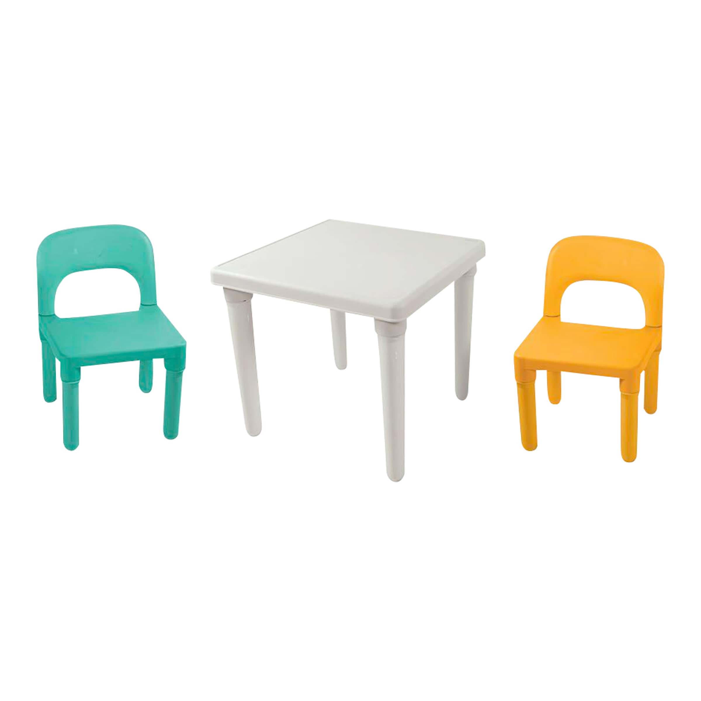 Dolu Kindersitzgarnitur Tisch & 2 Stühle